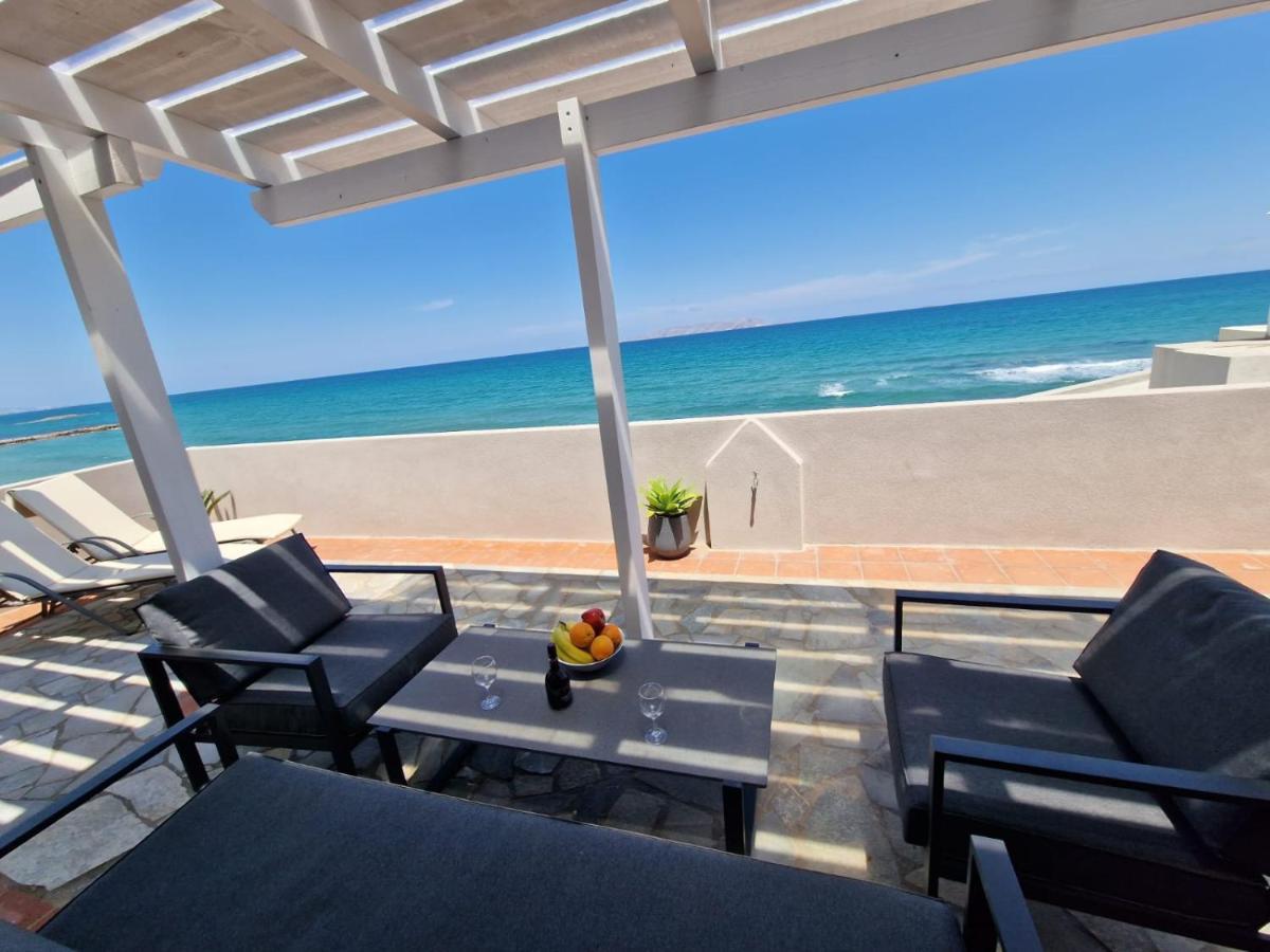 Astra Sea View Apartment, Sea Front Kokkini Hani Exteriér fotografie