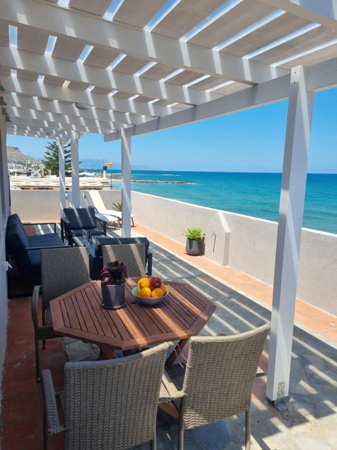 Astra Sea View Apartment, Sea Front Kokkini Hani Exteriér fotografie
