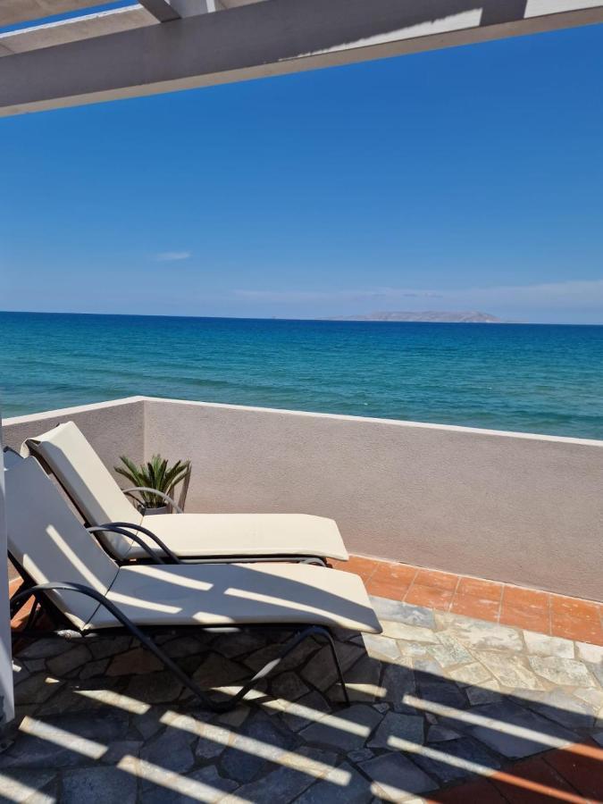 Astra Sea View Apartment, Sea Front Kokkini Hani Exteriér fotografie