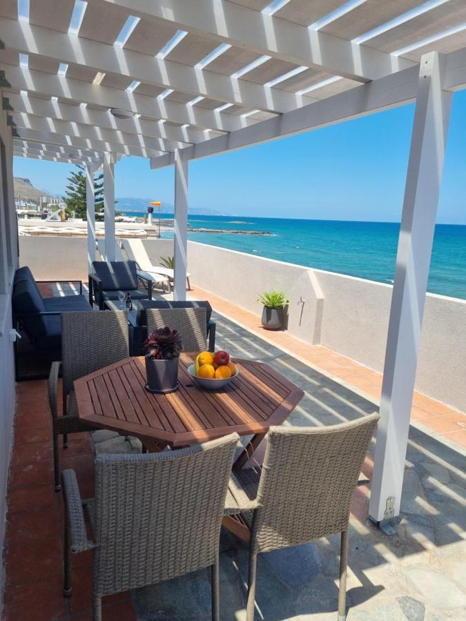Astra Sea View Apartment, Sea Front Kokkini Hani Exteriér fotografie