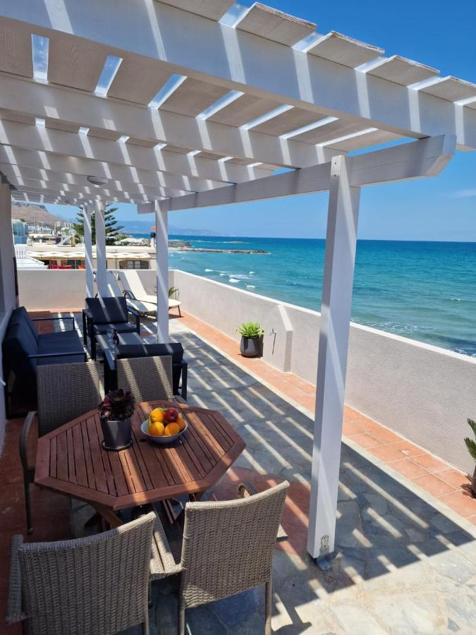 Astra Sea View Apartment, Sea Front Kokkini Hani Exteriér fotografie